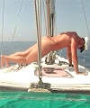 Naked Stag On A Boat