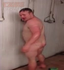 Chubby Lad In The Shower