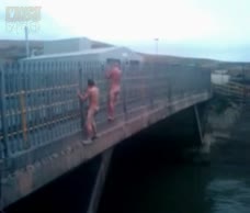 Naked Bridge Jump