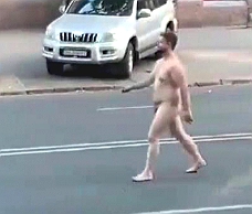Naked Traffic Warden