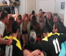 Footballer Caught Naked