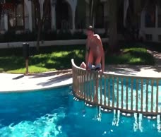 Dick In A Pool