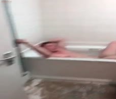 Naked Lad In The Bath