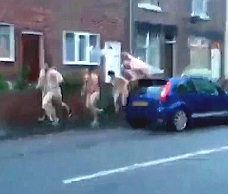 Rugby Team Runs Naked