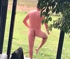 Dude Dances Naked