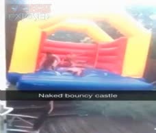Naked Bouncy Castle