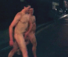 Rugby Lads Run Naked