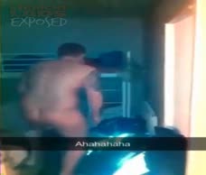 Dude Gets Teabagged