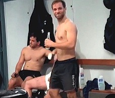 Rugby Player Caught Naked