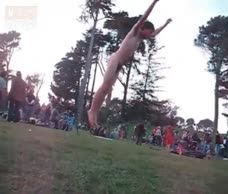 Acrobatic Naked Dudes