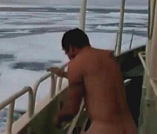 Lasse's Naked Run Around The Boat