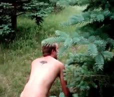 Naked Dude Steals Golf Balls