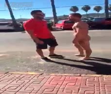 Naked Dude In The Street