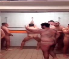 Team In The Shower