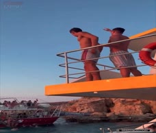 Naked Boat Jump