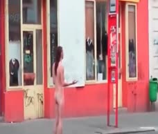 Naked Lad Gets Arrested
