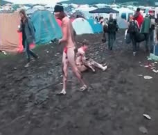 Naked Festival Wrestling