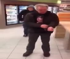 Old Man Gets Pantsed 