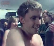 Naked Crowd Surfing