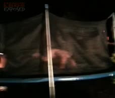 Naked Trampolining With Rob