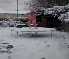 Fat Guy On A Trampoline