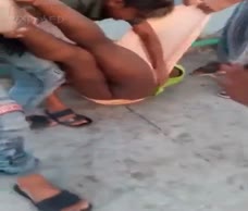 Indian Lad Gets Stripped