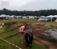 Naked Mud Bath