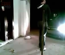 Pole Dance In The Garage