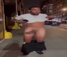 Black Man Does A Dick Dance