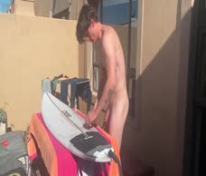 Naked Surfer