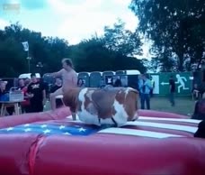 Dude On The Bull