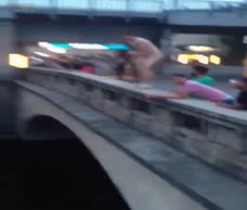 Naked Bridge Jump