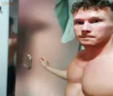 Dude Caught In The Shower