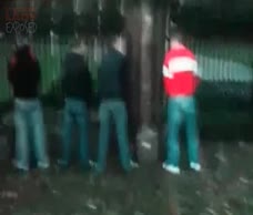 Sports Lads Pissing