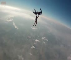 Skydiving Naked