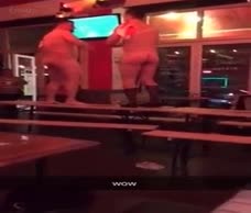 Rugby Lads Have A Fall