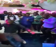 Dancer Pops Out
