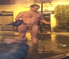 Dude In A Fountain