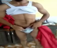 Indian Lad Gets His Dick Out