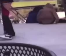 Dude Gets Pantsed