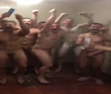 Rugby Lads In The Shower