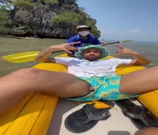 Dick Out On A Boat