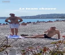 French Dude At The Beach