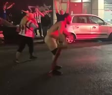 Lad Celebrates