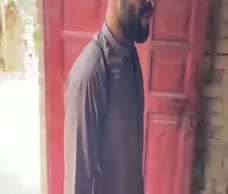 Indian Wrestler Gets Dressed
