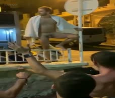 Naked Dude In The Street