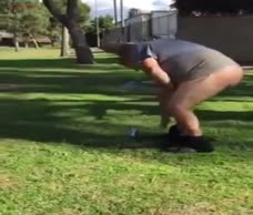 Fat Man Pantsed