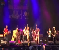 Naked Lads On Stage