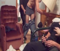 Lad Gets Pantsed