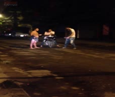 Naked Lad In The Street